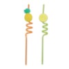 Kit canudo fruits 4pc
