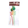 Kit canudo fruits 4pc