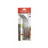 Canudo aco inox jg 5pcs