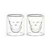 Copo pdupla caveira 150ml 2pc