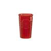 Copo Long Drink De Vidro Velvety Vermelho 300 ml - Hauskraft