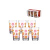 Copo alto vdo flor 190ml 6pc