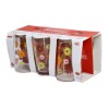 Copo alto vdo flor 190ml 6pc