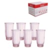 Copo ld vdo peach rs 350ml 6pc