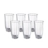 Copo ld vdo peach 350ml 6pc