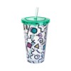 Copo canudo ps 450ml