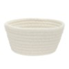 Cesto tecido branco 17cm