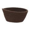 Cesto tecido marrom 17cm