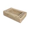 Cesto retangular palmar 3pc