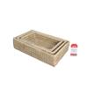 Cesto retangular palmar 3pc