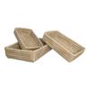 Cesto retangular palmar 3pc