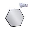 Espelho hexagonal 20x22cm 3pc