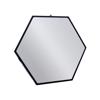 Espelho hexagonal 20x22cm 3pc