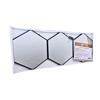 Espelho hexagonal 20x22cm 3pc