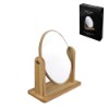 Espelho mesa oval bambu 18cm