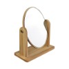 Espelho mesa oval bambu 18cm
