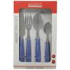 Faqueiro perola azul 24pcs