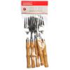 Talher Garfo Mesa Bambu 6pçs - Hauskraft