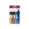 Faca colorfull inox jg 4pcs