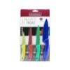 Faca colorfull inox jg 4pcs