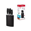 Facas e cepo gc black jg 6pcs