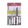 JG Faca Facile Inox Com Cabo Branco 5pçs - Hauskraft