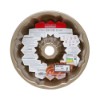 Forma com furo gd 24cm
