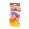 Gelos reutiliz frutas 12pc
