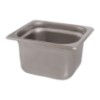 Cuba gastro 1/6 100mm inox