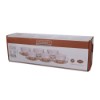 Xicara cha p peach dc 240ml 6p