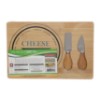 Jg queijo bambu 30cm 3pcs