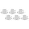 Xicara cafe fwhite 80ml 6pc