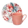 Xicara cafe hibisco 80ml 6pc
