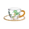Xicara cafe p tran cl 100ml 4p