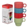 Xicara cafe stacky cl 90ml 4pc