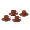 Xicara cafe p bella vm 90ml 4p