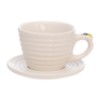 Xicara cafe p porc bee 90ml 2p