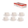 Xicara cafe p bella br 90ml 6p