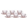 Xicara cafe p peach rs 80ml 6p