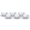 Xicara cafe p peach tr 90ml 6p