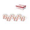 Xicara cafe tulipa 90ml 6pc