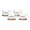 Xicara cafe p miam 80ml 4pc