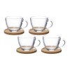 Xicara cafe p mona 180ml 4pc