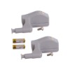 Luminaria dobrad led 12v 2pc