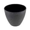 Vaso De Melamina Amarilis Preto 16,5cm - Hauskraft