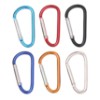 Mosquetao 38mm 6pc