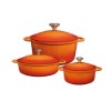 Jg cacarola le chef la 3pcs
