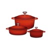 Jg cacarola le chef vm 3pcs