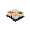 Petisqueira porcel 17cm 5pcs