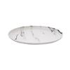 Trav oval marble porcel 30.5cm